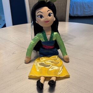 Ty Mulan Plush - Green, Yellow, Black